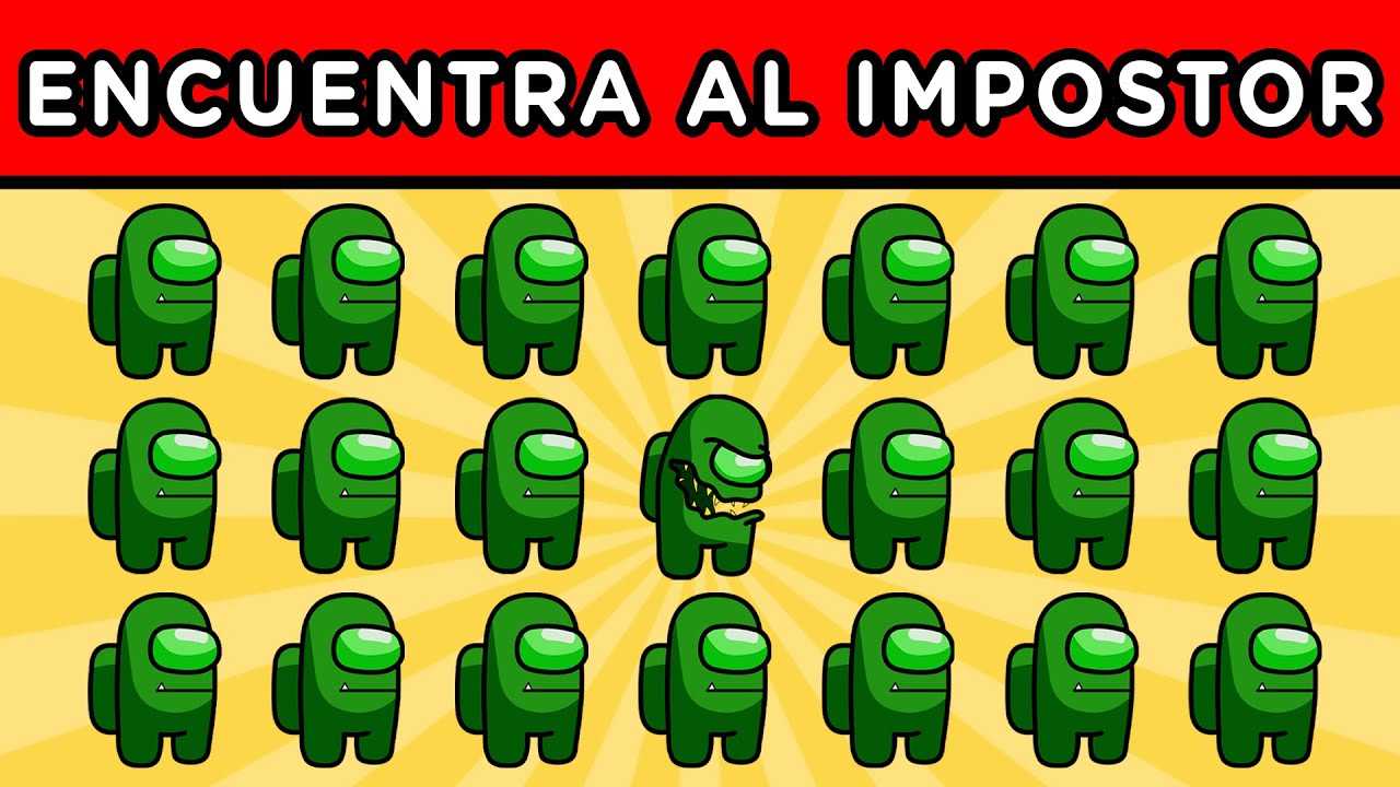 ENCUENTRA EL IMPOSTOR DE AMONG US | ES MUY DIFICIL | JONATHAN GC