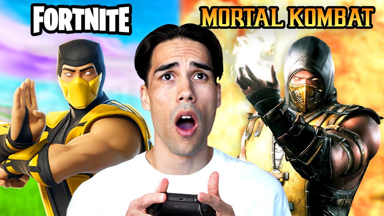Каждый раз, когда я проигрываю в Fortnite, Скорпион играет в Mortal Kombat