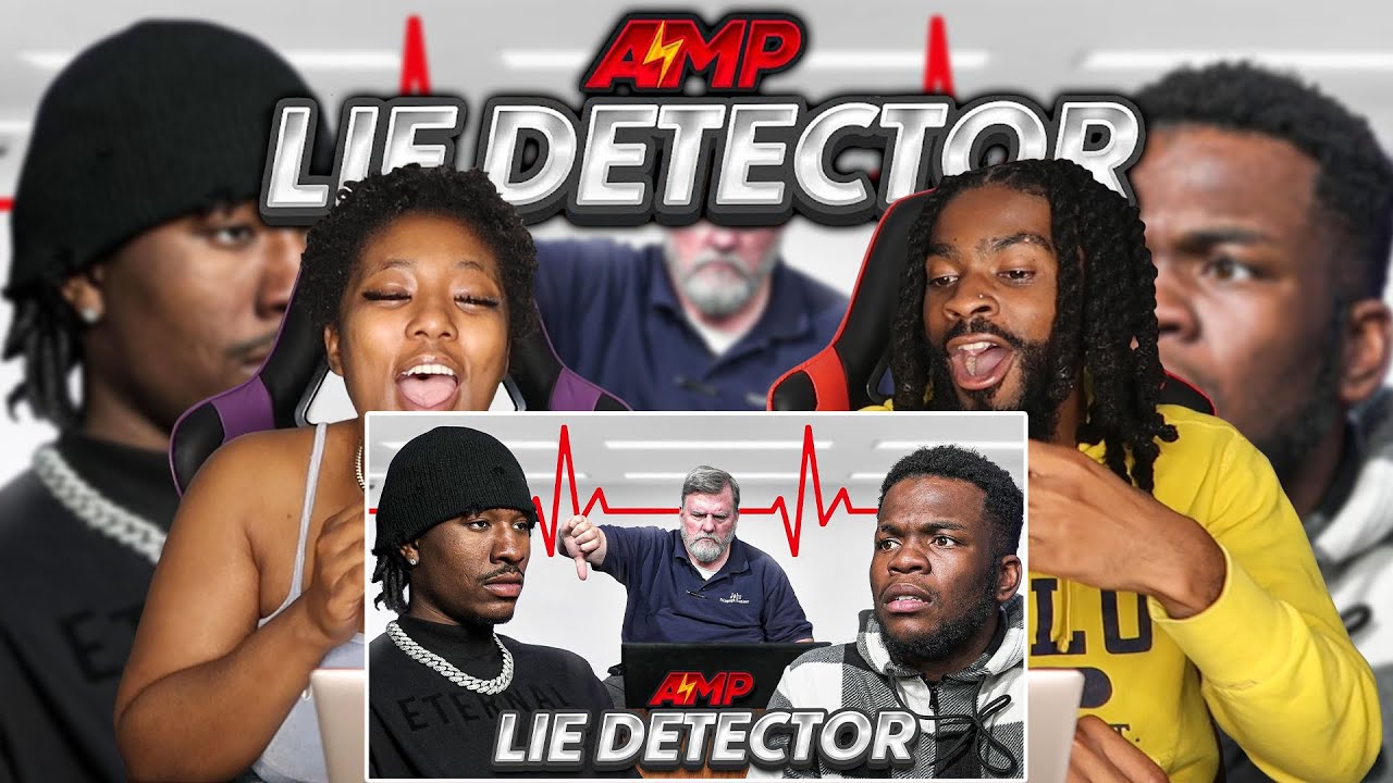 AMP TAKES A LIE DETECTOR TEST | REACTION