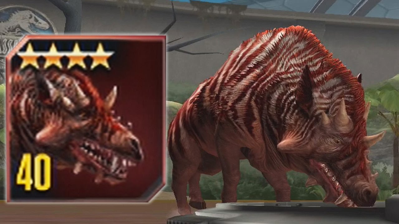 ENTELODON MAX LEVEL 40 - Jurassic World The Game