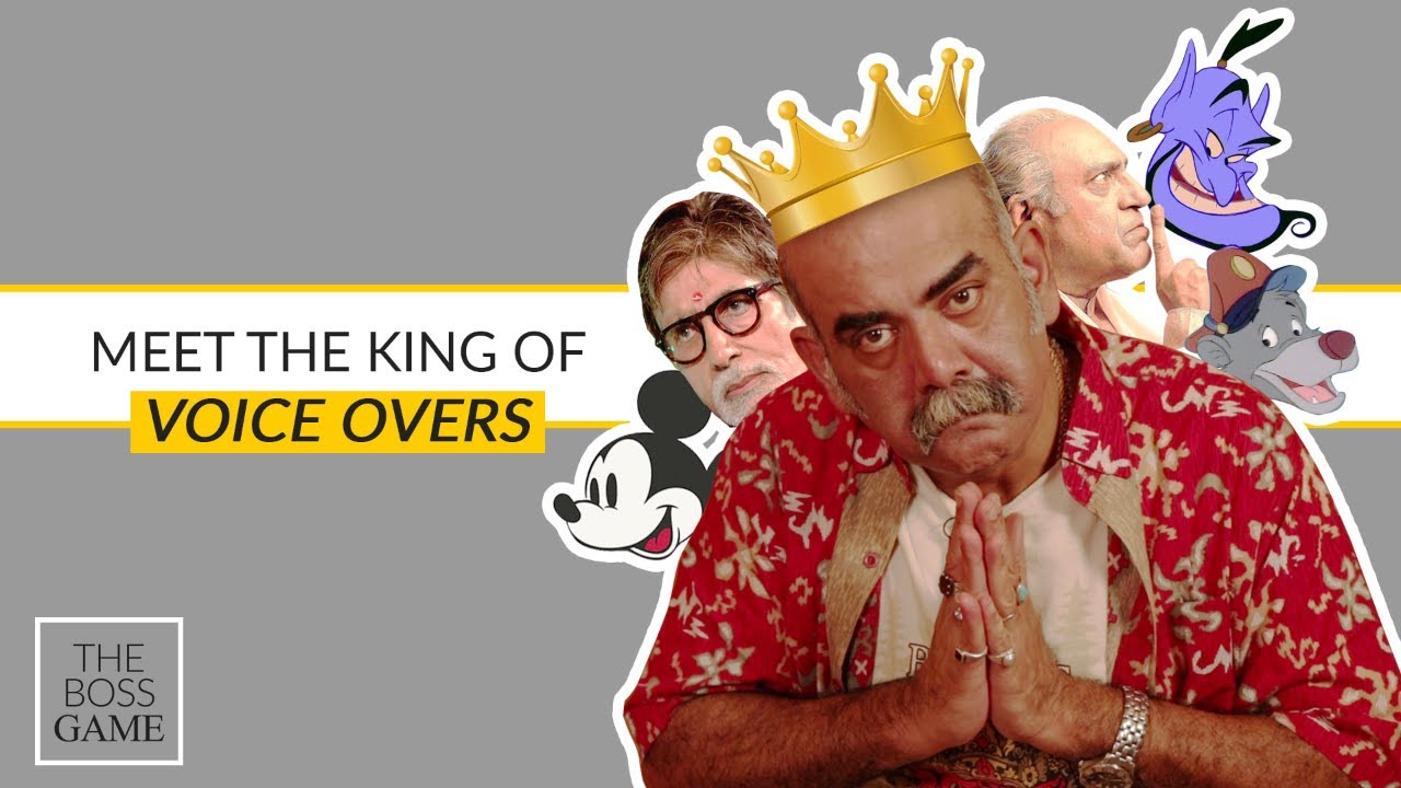 The Man Behind voice of Mickey Mouse , Amitabh Bachchan & Shah Rukh Khan | Chetan Sasithal