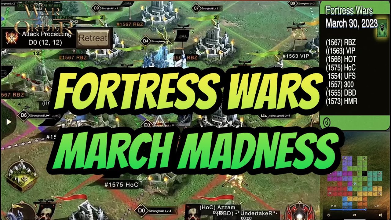 War and Order - Fortress Wars Gameplay March 30, 2023