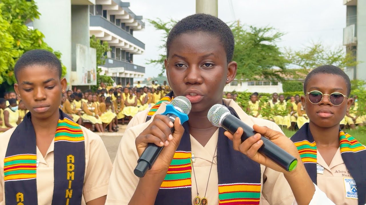 Thousands Gather To Outdoor The Glorious Head girl Of Archbishop Porter SHS | 2024-2025 Year.