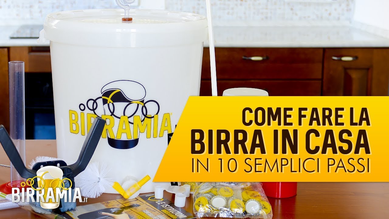 Come fare la birra in casa in 10 semplici passi | 🍺 Birramia