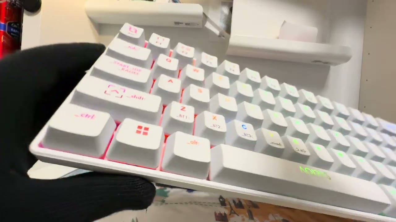 Unboxing tastatură aqirys mira