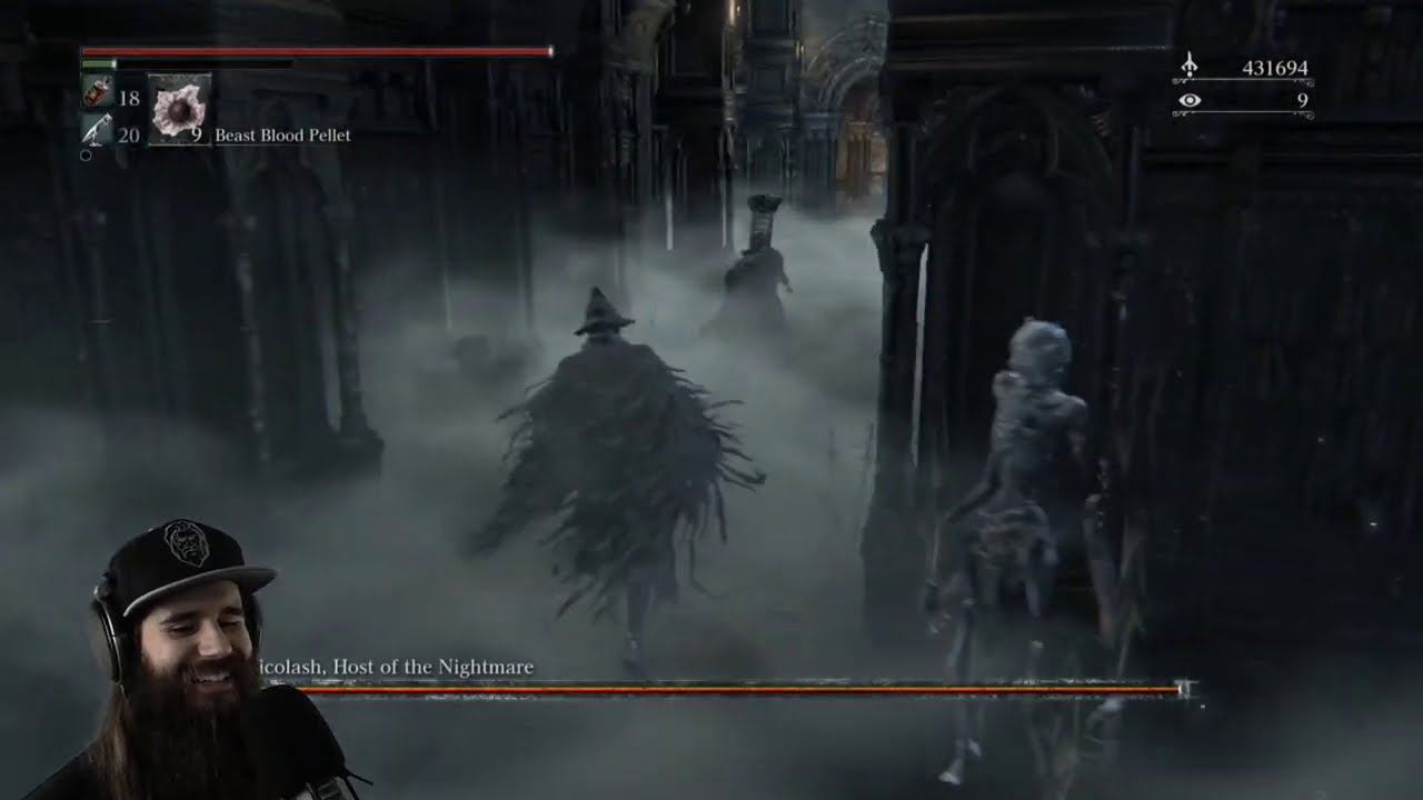 Bloodborne Blade of Mercy Max NG Run - Dressed as Eileen