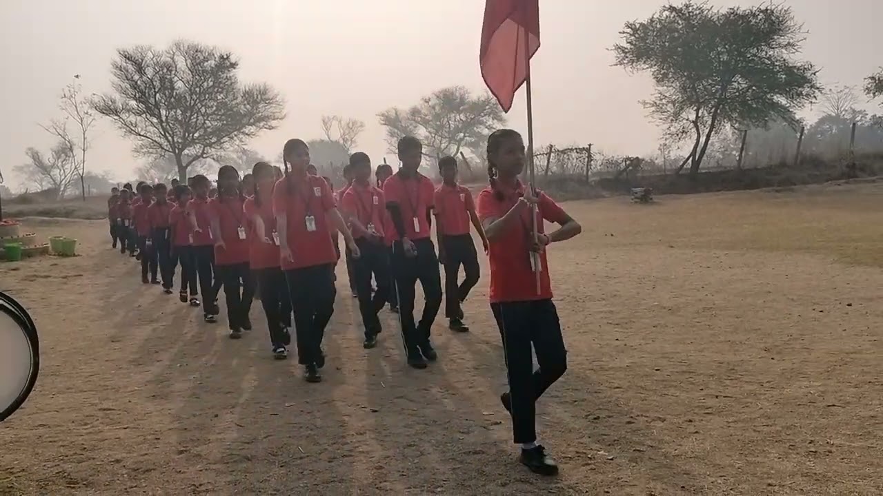 Independence day/ March Fast/ St Eugene English Medium School Udaipur Dhab 