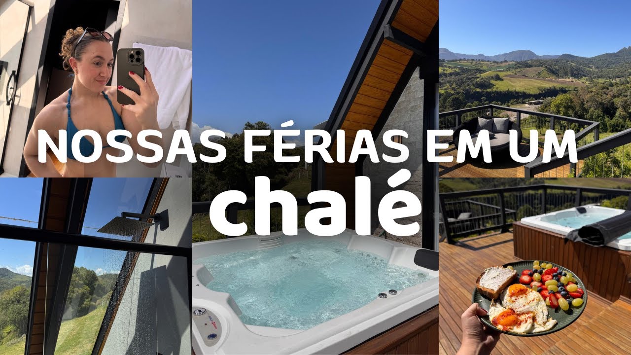 NOSSAS FÉRIAS EM UM CHALÉ NA SERRA CATARINENSE | VLOG