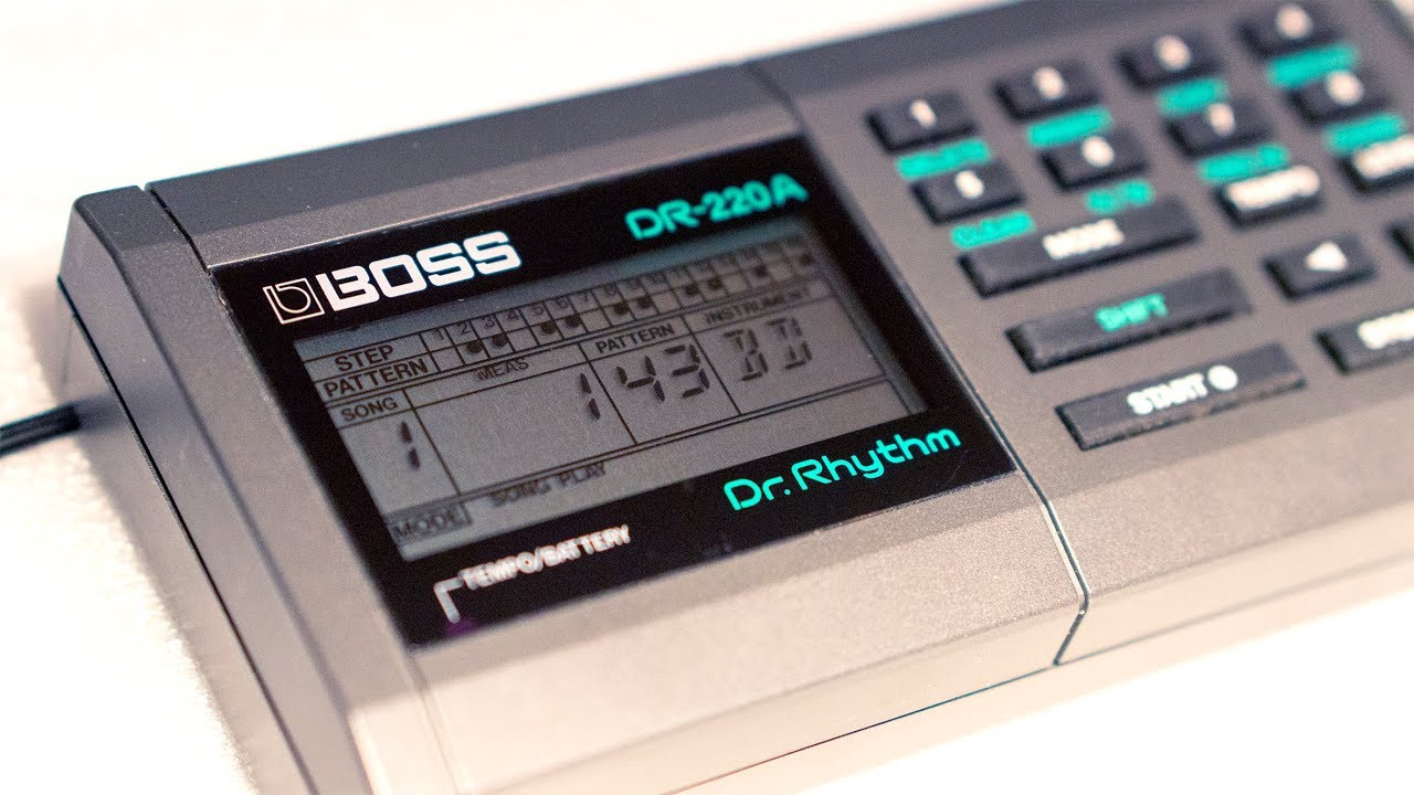 Boss DR-220A Drum Machine | Punchy!