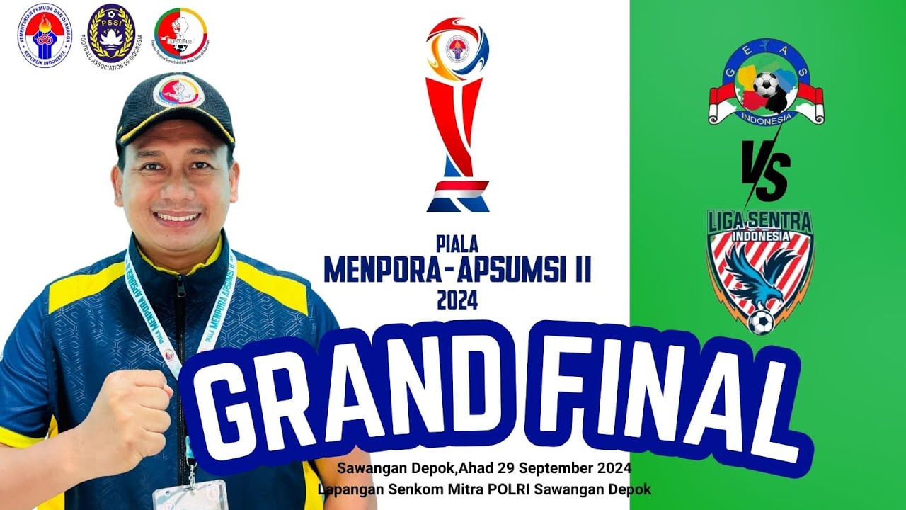 GEAS INDONESIA VS LSI BABAK FINAL  |  PIALA MENPORA APSUMSI 2 U-14 Tahun 2024