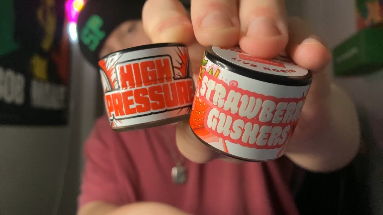 High Pressure + Stawberry Gushers THCa Rosin Reivew ShopHelloMary