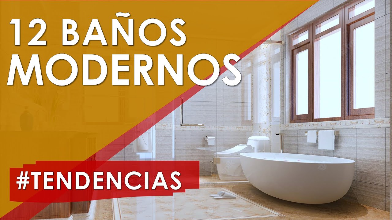 ✔️ &iquest;C&oacute;mo son realmente los BA&Ntilde;OS DE ESTILO MODERNO? - 12 ideas visuales de CUARTOS DE BA&Ntilde;O MODERNOS.