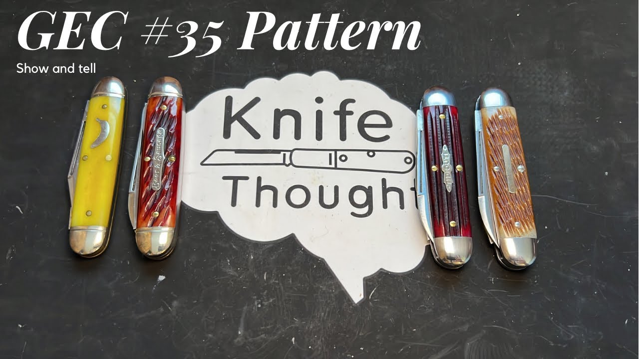 Обзор модели №35 от Great Eastern Cutlery; Черчилль, нож для пива и колбасы, нож для разделки ско...