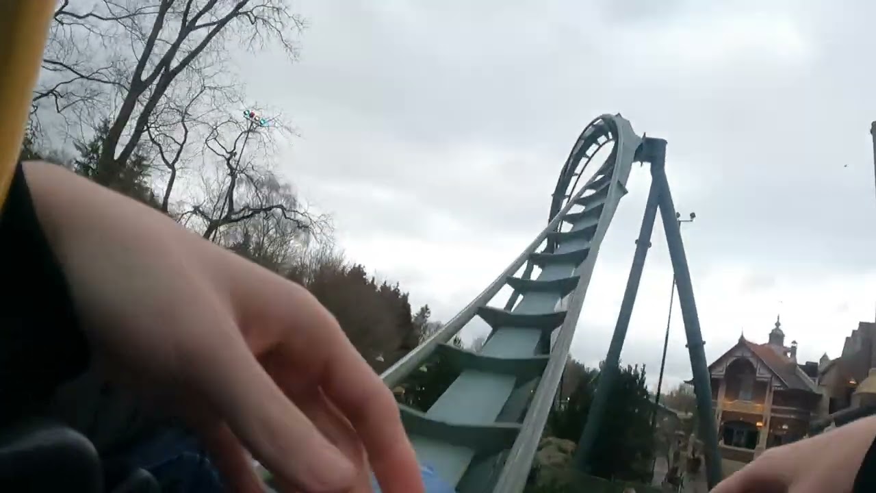 [Efteling] Baron 1898  (First Row) - OnRide 4K