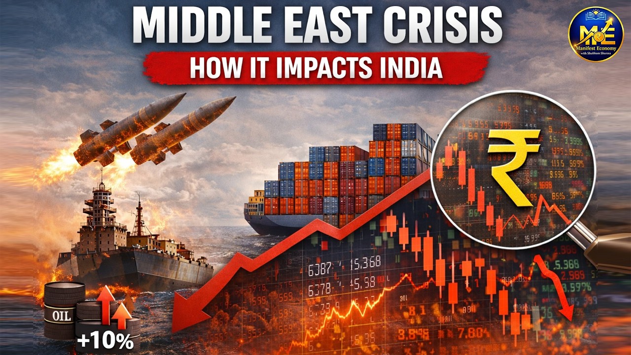 Middle East Crisis: Why India Should Be Concerned #war #economy #india #stockmarket #money