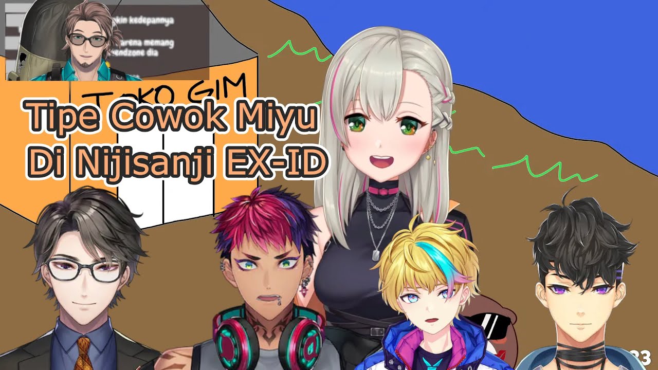 Tipe cowok Miyu berdasarkan liver ID【NIJISANJI】