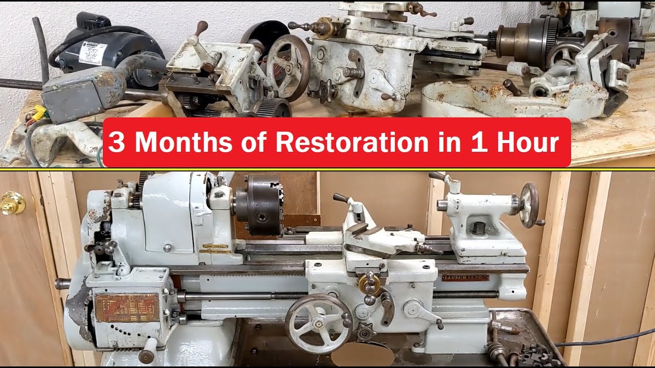 From Crud to Stud, Restoring the South Bend Heavy 10 Lathe