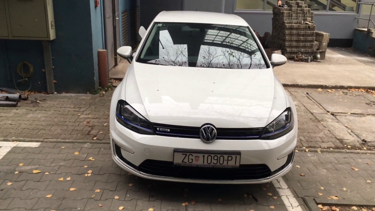 Обзор и тест-драйв VW eGolf 7 2016