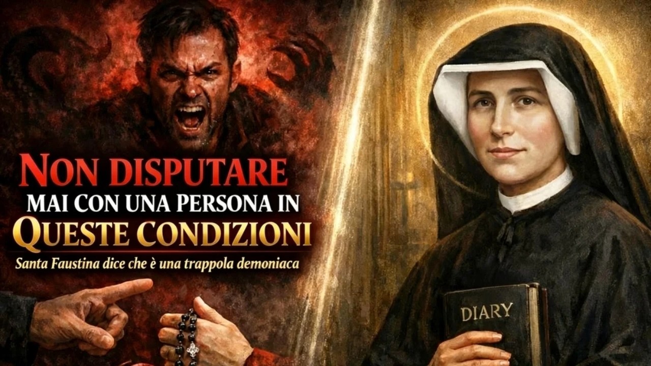 Santa Faustina: Non discutere MAI con una persona in queste condizioni (È una trappola del diavolo)