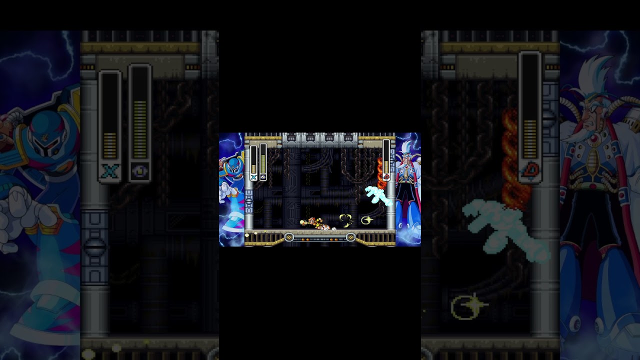 Mega Man X3 (SNES) Boss VS Vile MK-II