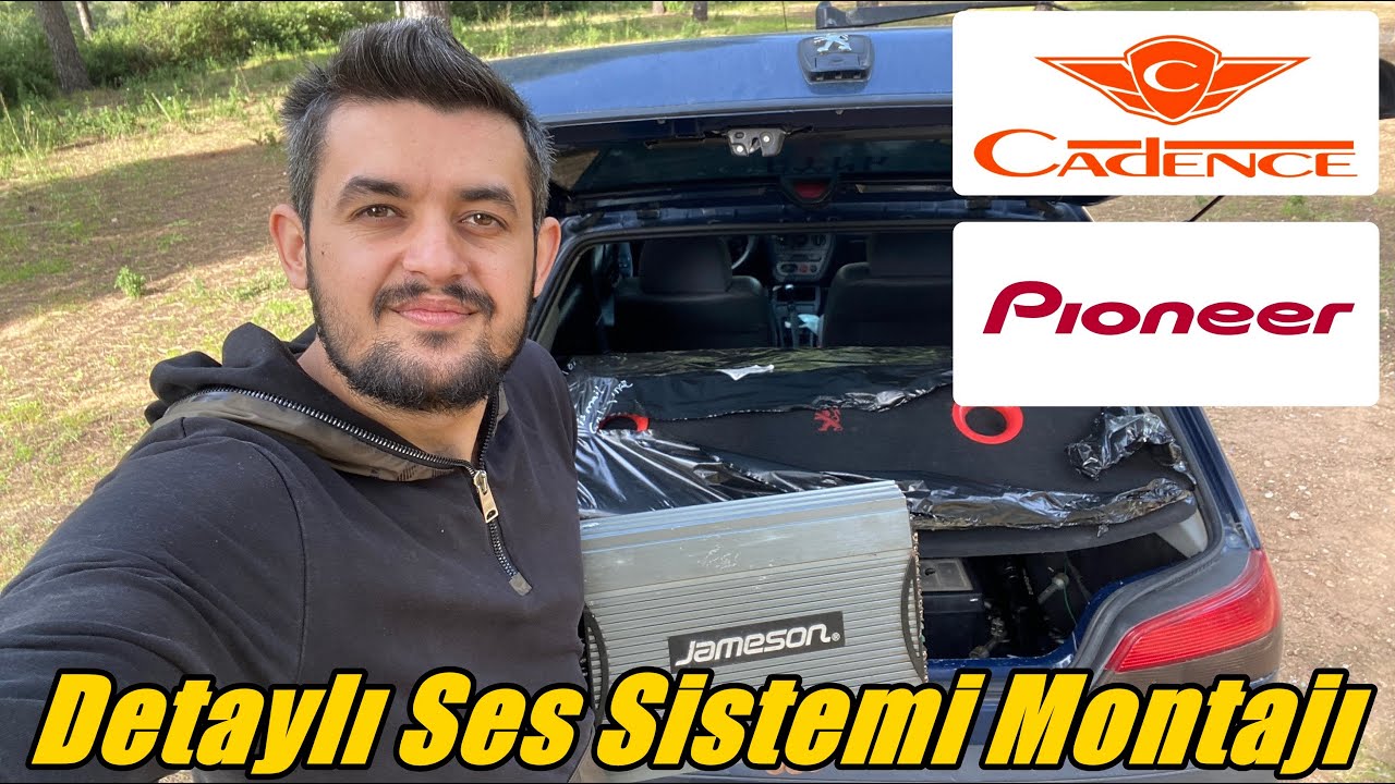 Oto Tesisat Ses Sistemi Nasıl Bağlanır | Pioneer - Cadense - Sony - Jameson - Peugeot 306 Griffe