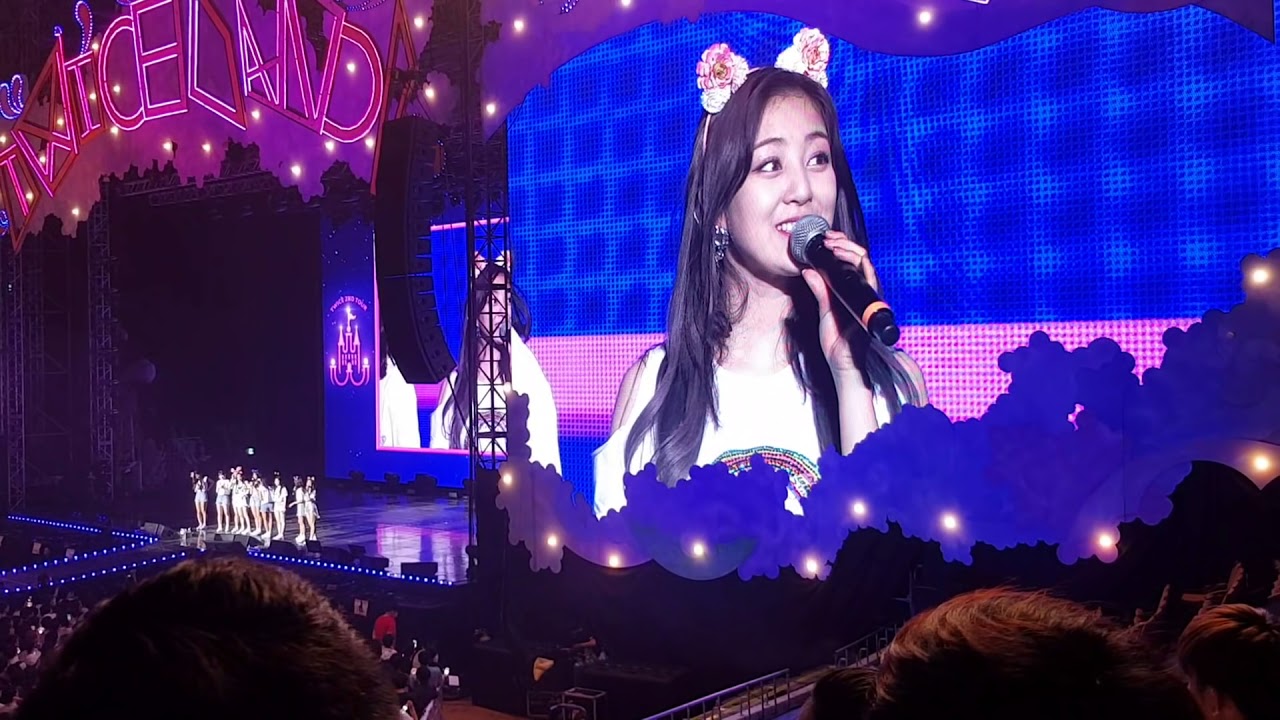 180519 TWICE TWICELAND ZONE 2 Fantasy Park - Encore talk (ONCE chorus)