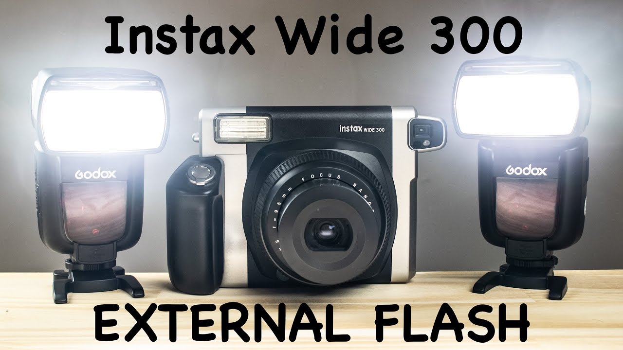 Instax Wide 300 EXTERNAL FLASH