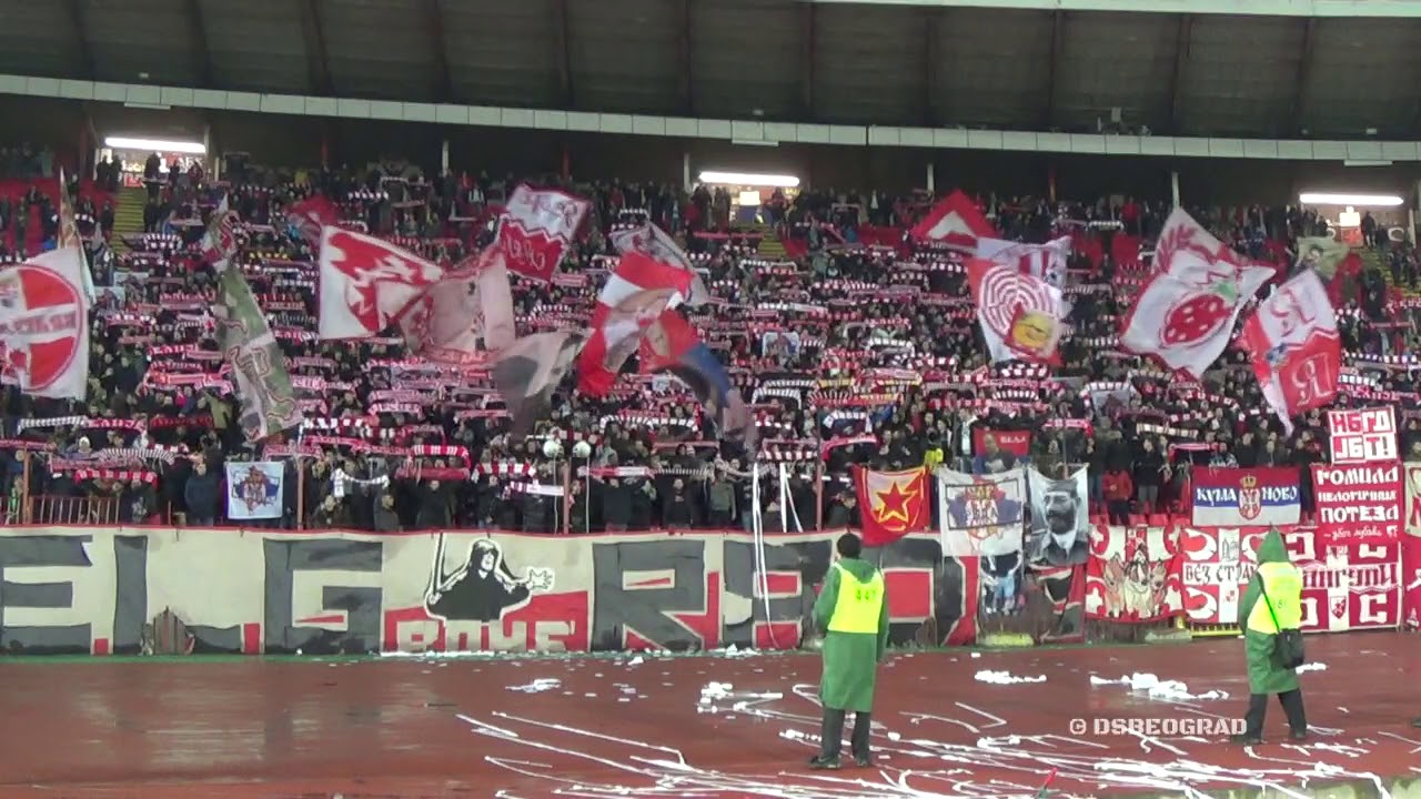 Delije - &Scaron;arpata - Ciganin sam to ne menja stvari | Crvena zvezda - Spartak Subotica 3:1