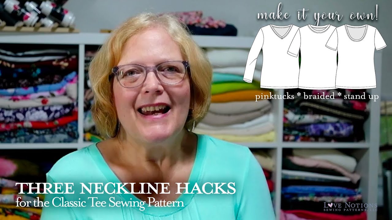 Three Sewing Hacks for the Classic Tee - FREE with any LN purchase today only!