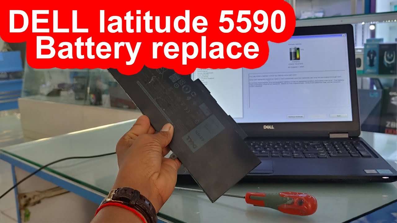 DELL latitude 5590 Battery Replacement | How to Repleace Battery Dell Latitude 5590 Battery Problem.