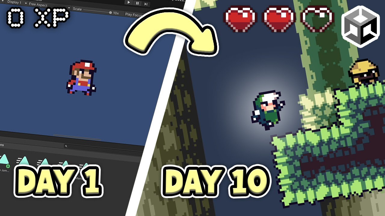 I made this game in Unity in 10 DAYS with NO EXPERIENCE