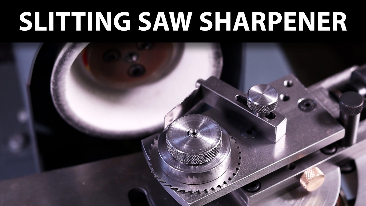 Making a Slitting Saw Sharpener - Hemingway Kits
