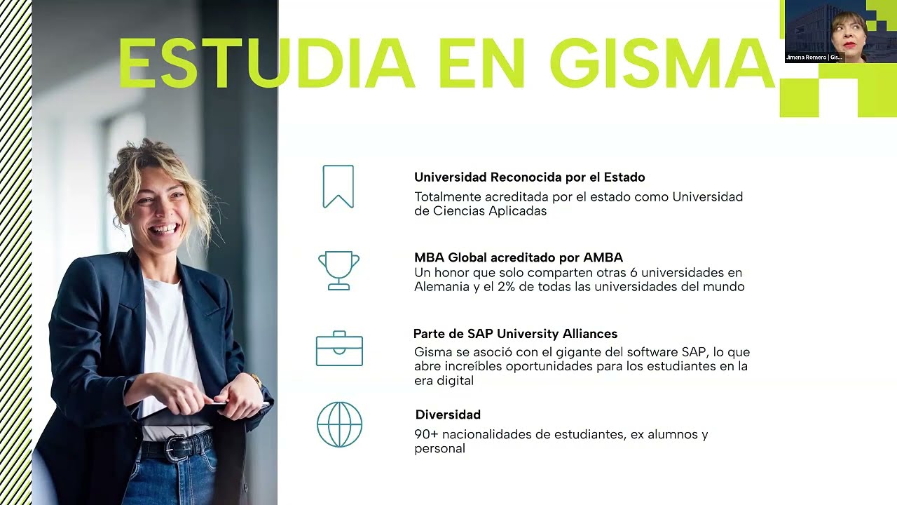 Forma tu futuro empresarial en Alemania con Gisma Business School