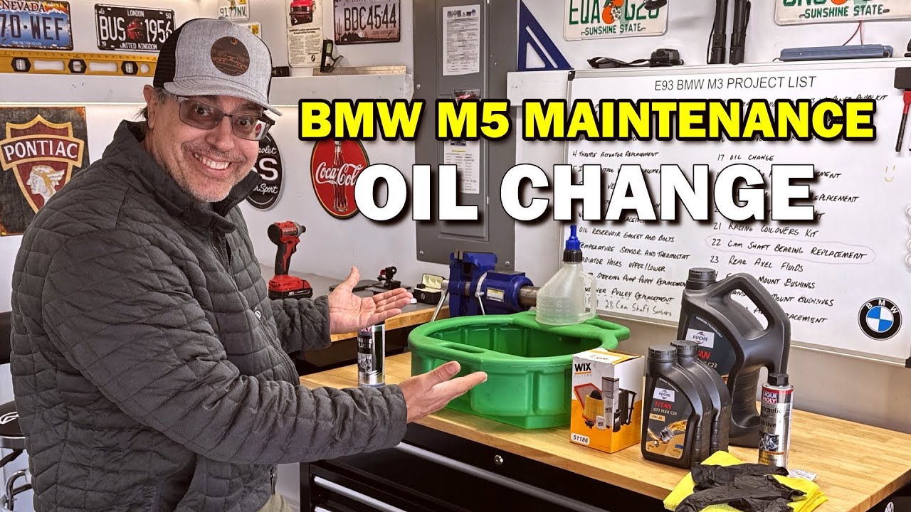 Замена масла в BMW M5 E39 своими руками (для автомобилей с большим пробегом) | Объяснение промывк...