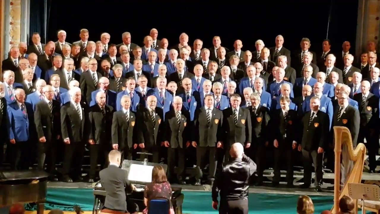 We Rise Again. September 2018 - Trip to Wales. Mousehole Male Voice Choir.