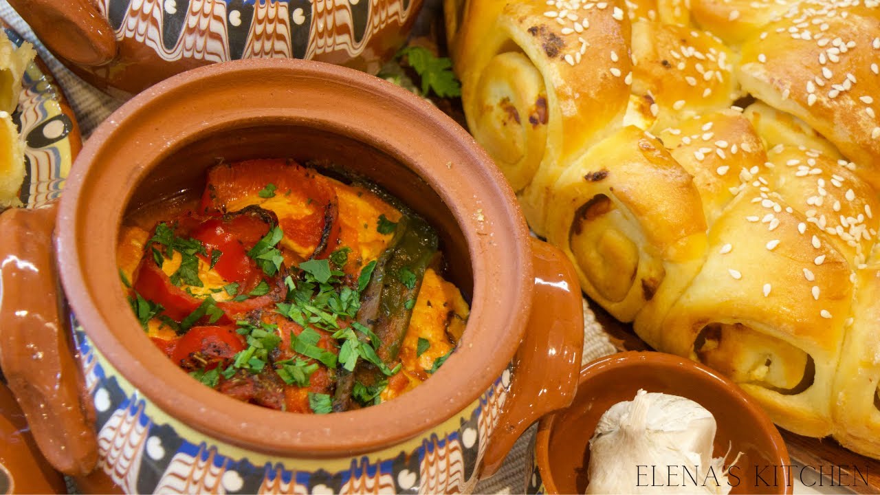 СИРЕНЕ ПО ШОПСКИ В ГЮВЕЧЕ/BULGARIAN CHEESE IN POT/QUICK AND EASY LUNCH/DINNER RECIPE