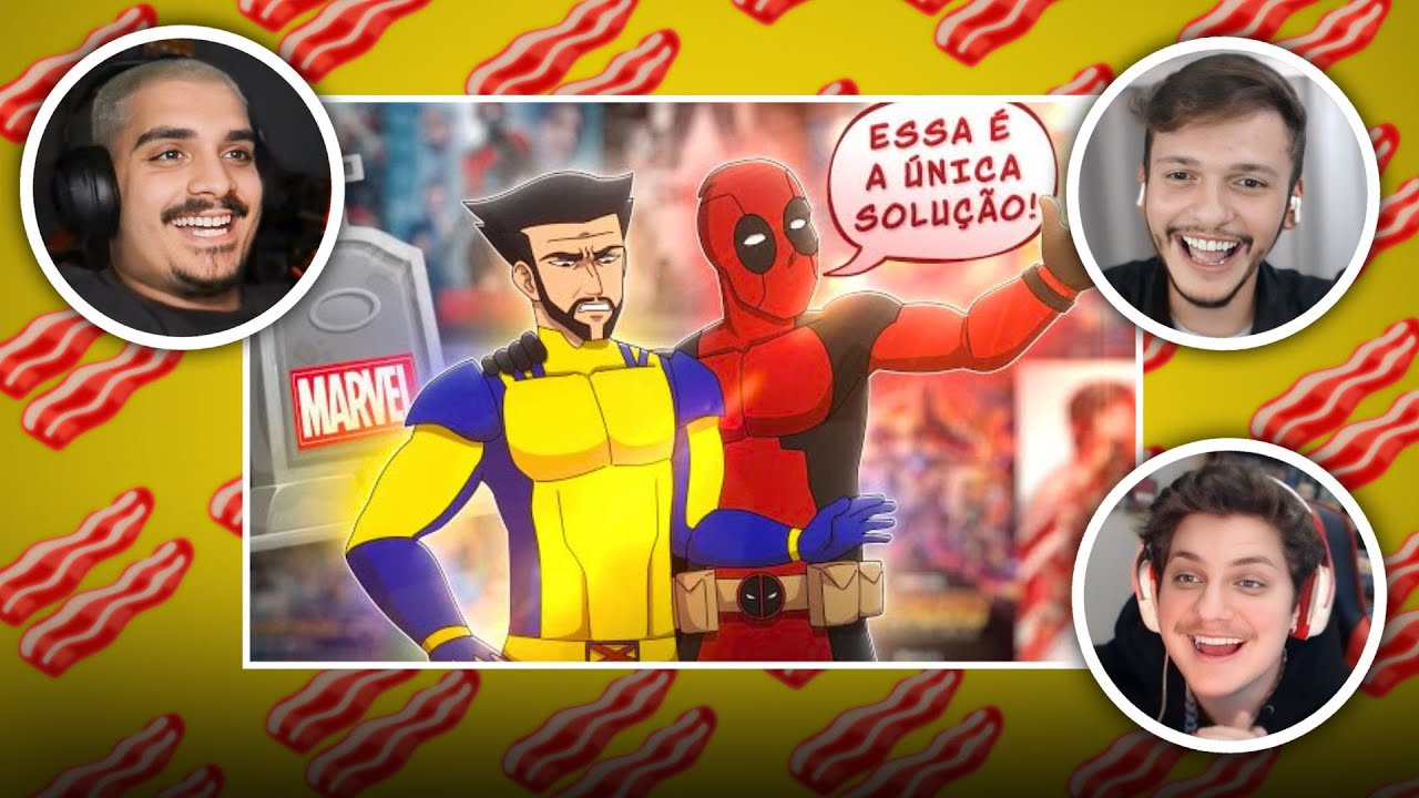 (REACT) DEADPOOL EXPLICA COMO VAI SALVAR A MARVEL! - VOICE MAKERS