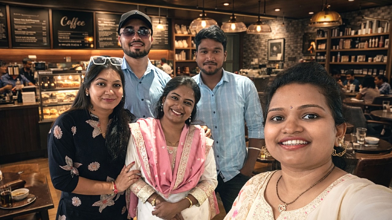 आज शाळेतील मित्रांना भेटले 🥰