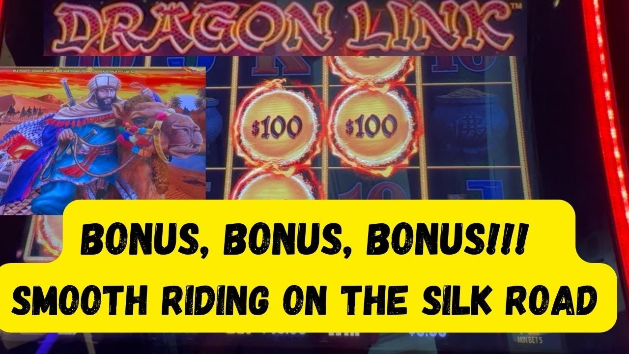 Winning on Dragon Link Silk Road Slot Machine! #dragonlink #slots #redhawkcasino #casinoslots