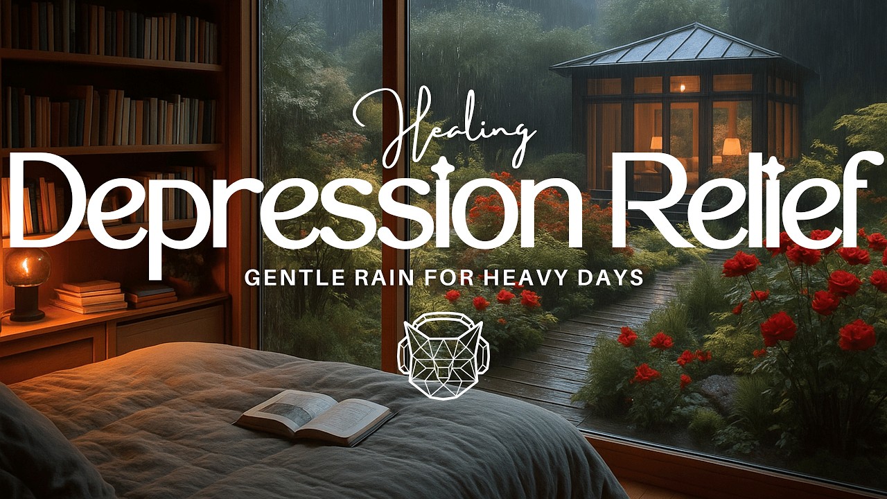 Rain Sounds for Depression Relief | Gentle Support During Heavy Moments (1 Hour, No Ads)