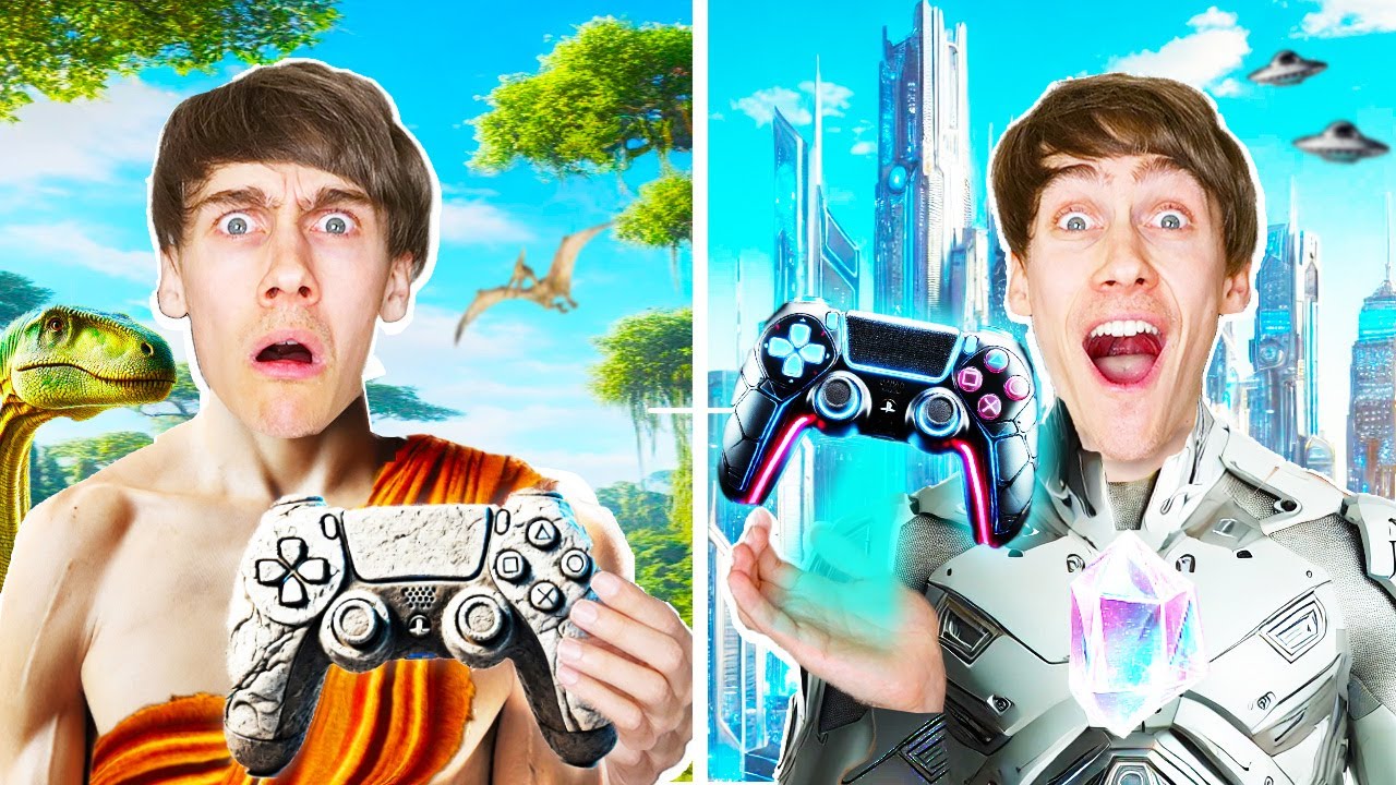 Gamen Van Verleden Naar De Toekomst!