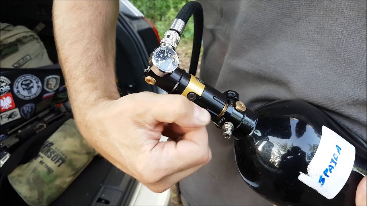 HPA experts - HP airsoft presents: Regulator (reduktor ciśnienia) Polarstar MRS