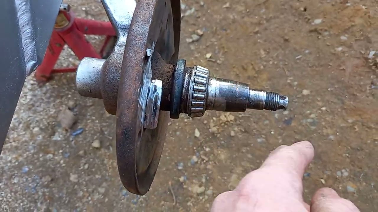 suite épandeur artisanal , homemade manure spreader