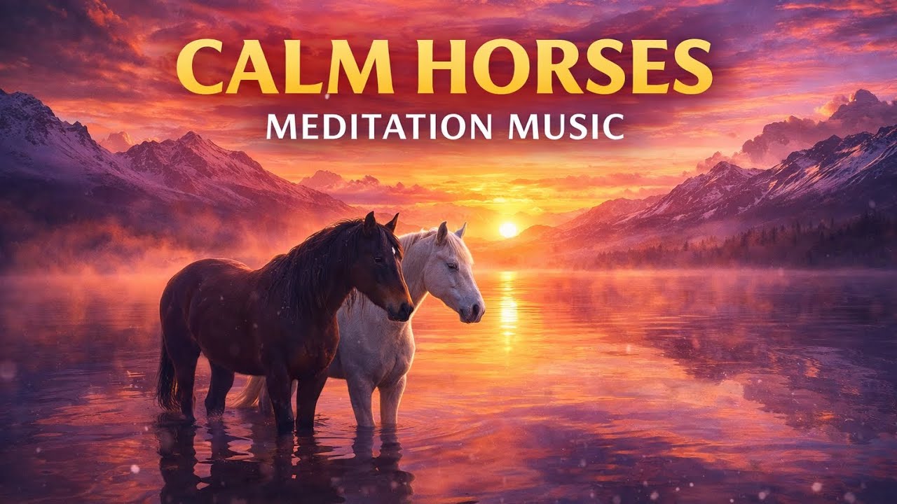Majestic Horses in Nature-From Calm to 🐎