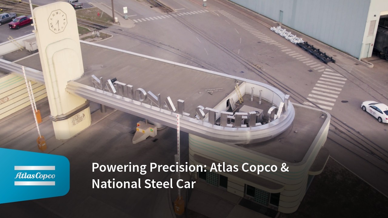 Powering Precision: Atlas Copco & National Steel Car