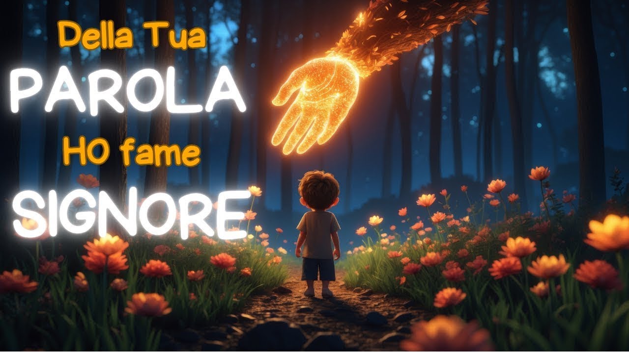 Della tua Parola ho fame Signore | Canzoni Cristiane per Bambini | Canzoni italiane 