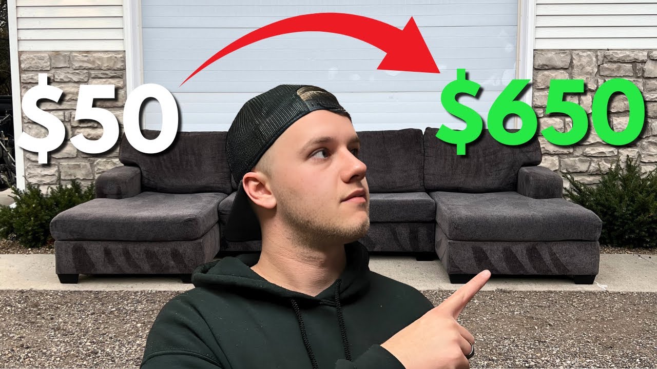 Cleaning & Listing Process for Couch Flipping (How We 2X Our Profits & Sell Quicker)