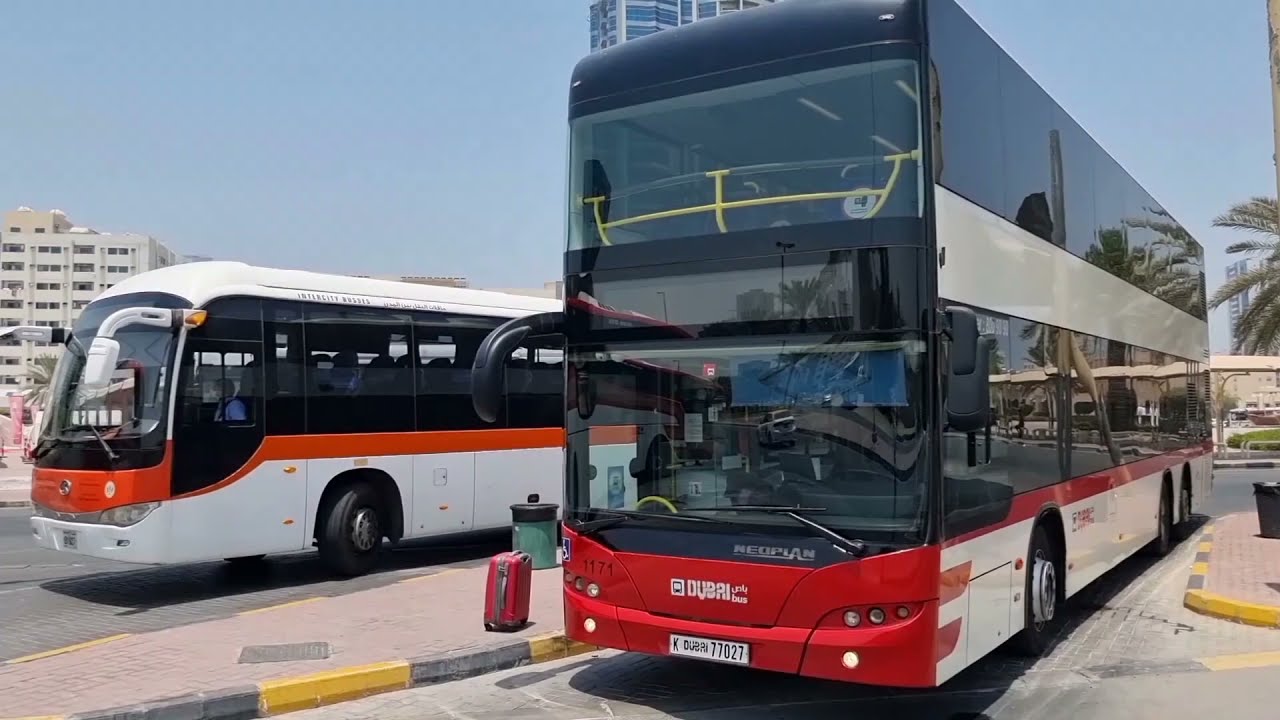 UAE Intercity Scenic Bus Ride: AJMAN Bus Station to DUBAI Union Bus Station