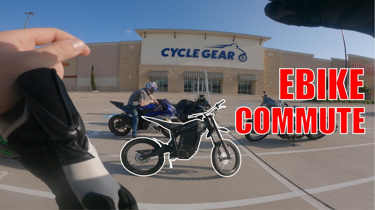 Can You Ride An E Bike To Work? | Talaria Sting Commute To Save Gas Money