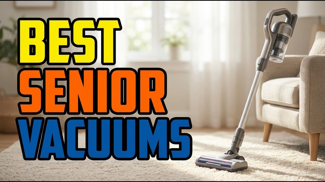 TOP 5 Best Vacuums for the Elderly 2026